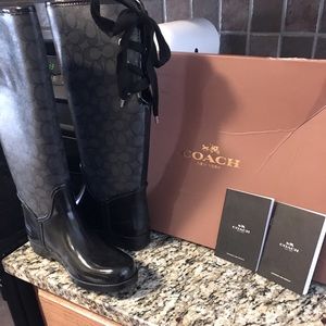 Coach Rainboots